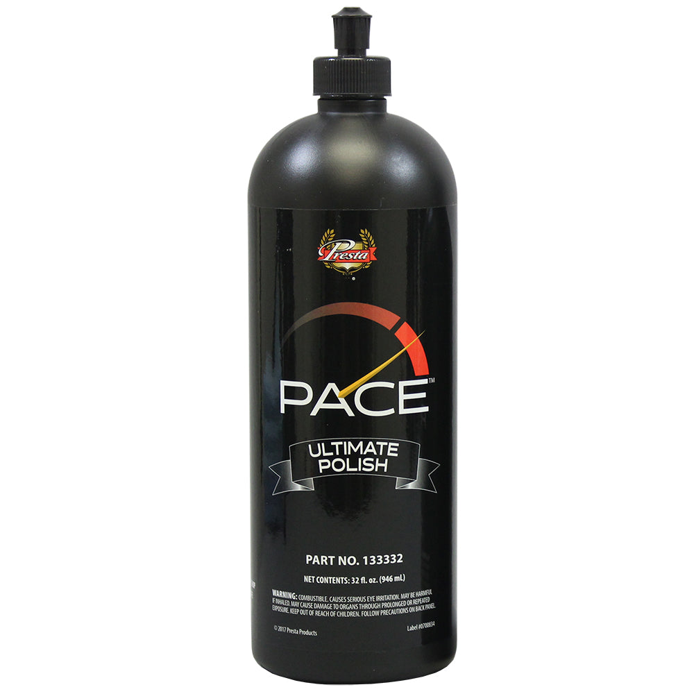 Presta PACE Ultimate Polish 32oz for Showroom Finish and Light Correction