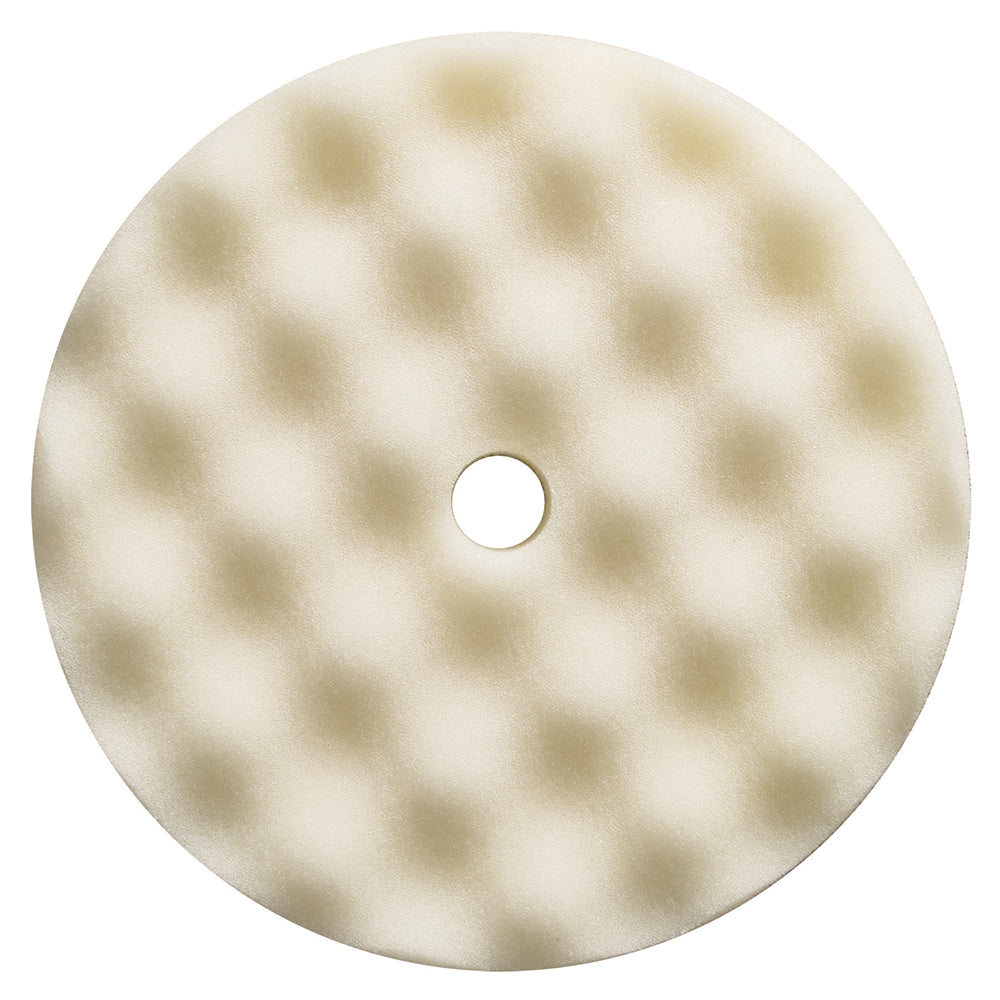 Presta White Foam Compounding Pad - 8.5 inch Medium Cut Foam for Light to Medium Polishing