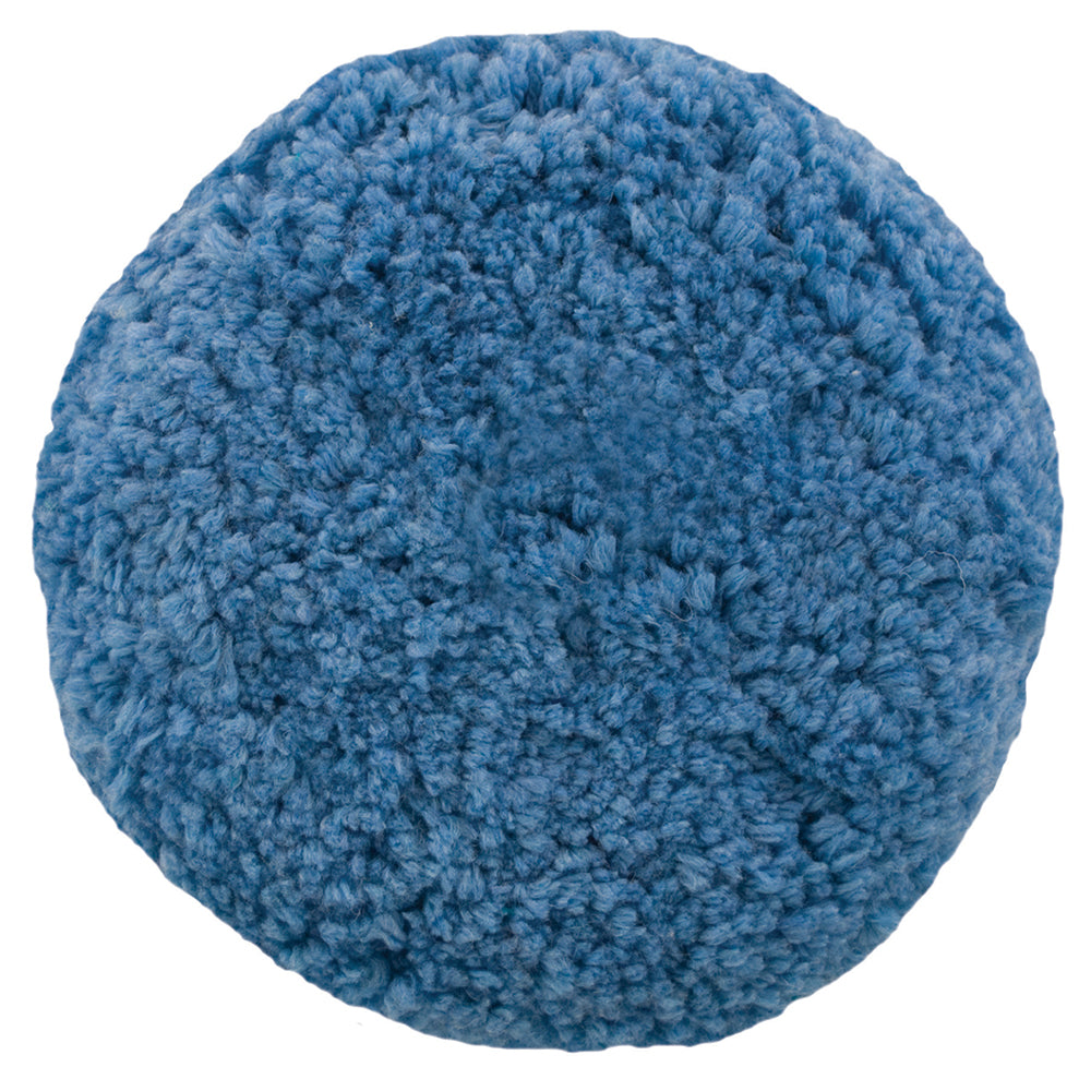 Presta Rotary Blended Wool Buffing Pad - Blue Soft Polish, Part Number 890144