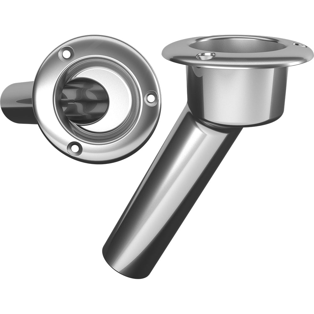 Mate Series Stainless Steel 30 Rod and Cup Holder - Open Round Top (Part C1030ND)