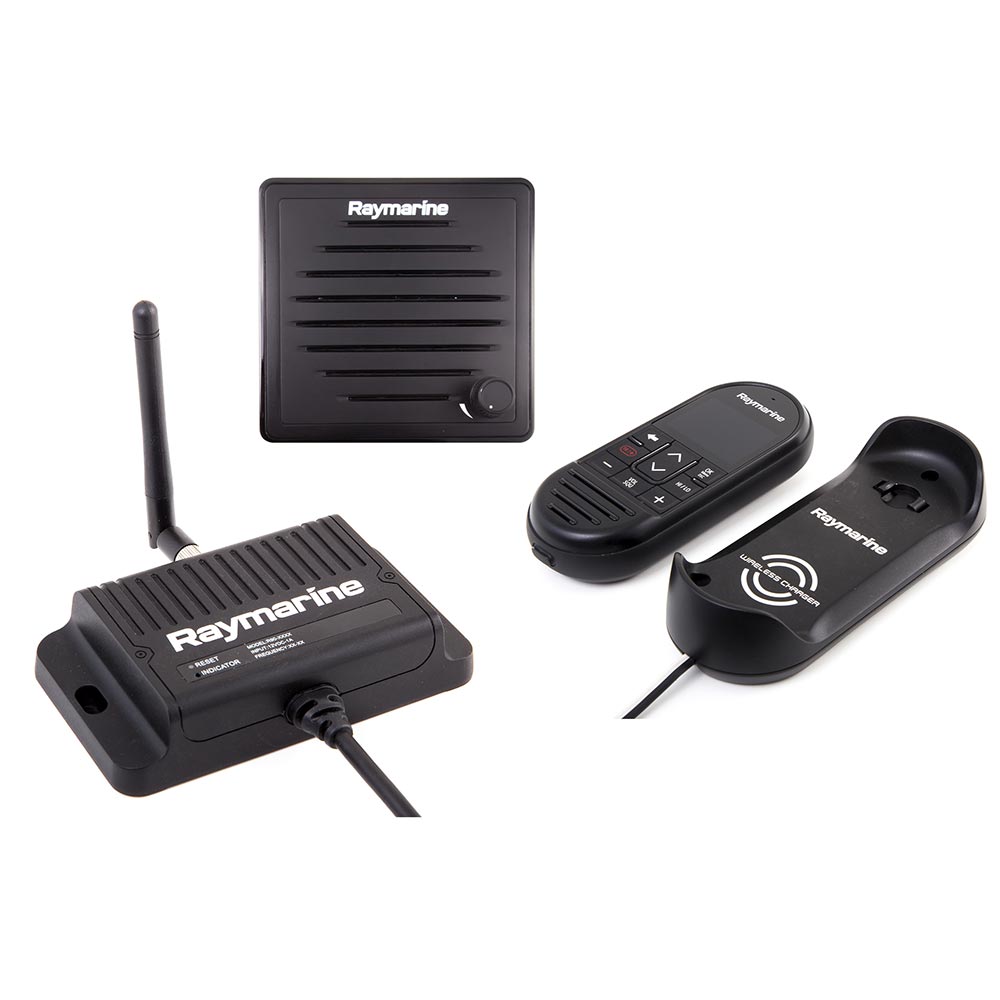 Raymarine Ray90 Wireless First Station Kit with Passive Speaker and Wireless Handset - Modular VHF Marine Radio System