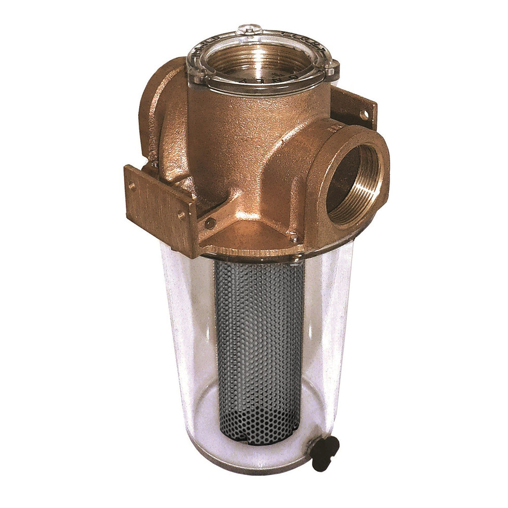 GROCO ARG-750 Series 3/4 Inch Raw Water Strainer with Monel Basket