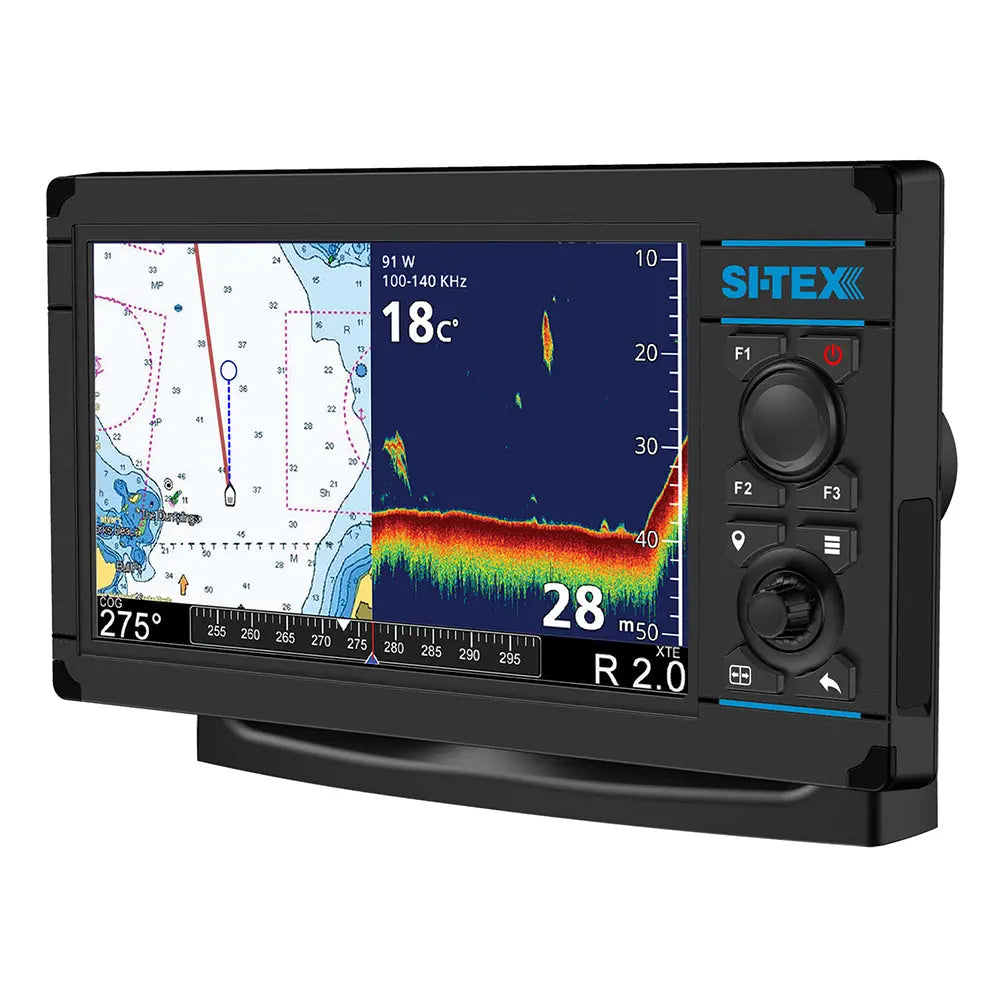 SI-TEX NavPro 900 with Wi-Fi and Internal GPS Receiver - 9-Inch Touch Screen Chart Plotter