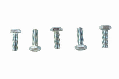 V-Twin Hex Cap Bolts Zinc 1/4 inch x 3/4 inch – Pack of 5