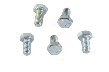 V-Twin Hex Cap Bolts Zinc 5/16 inch x 5/8 inch - Pack of 5