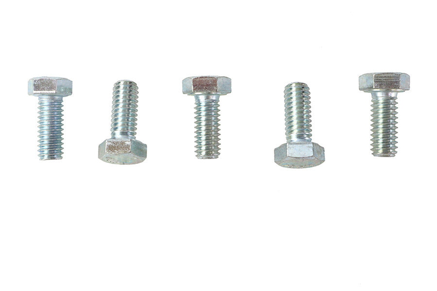 V-Twin Hex Cap Bolts Zinc 5/16 inch-18 x 3/4 inch (Pack of 5)