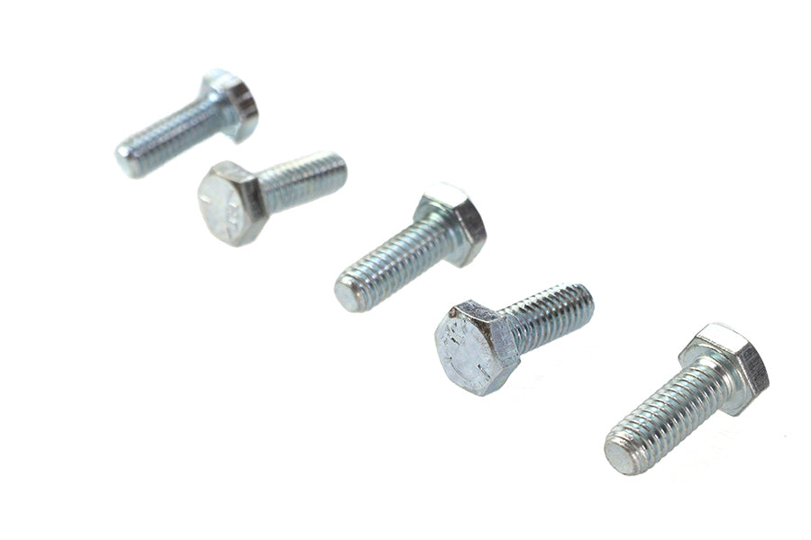 V-Twin Hex Cap Bolts Zinc 5/16 inch x 7/8 inch - Pack of 5