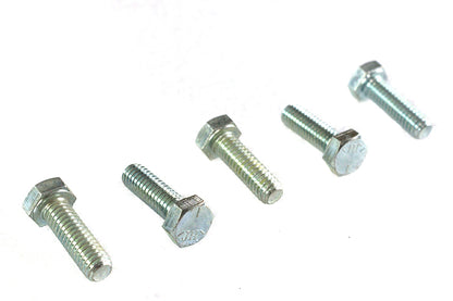 V-Twin Hex Cap Bolts Zinc 5/16 inch x 1 inch (Pack of 5)