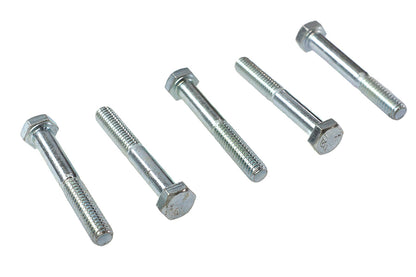 V-Twin Hex Cap Bolts Zinc 5/16 inch x 2-1/4 inch (Pack of 5)