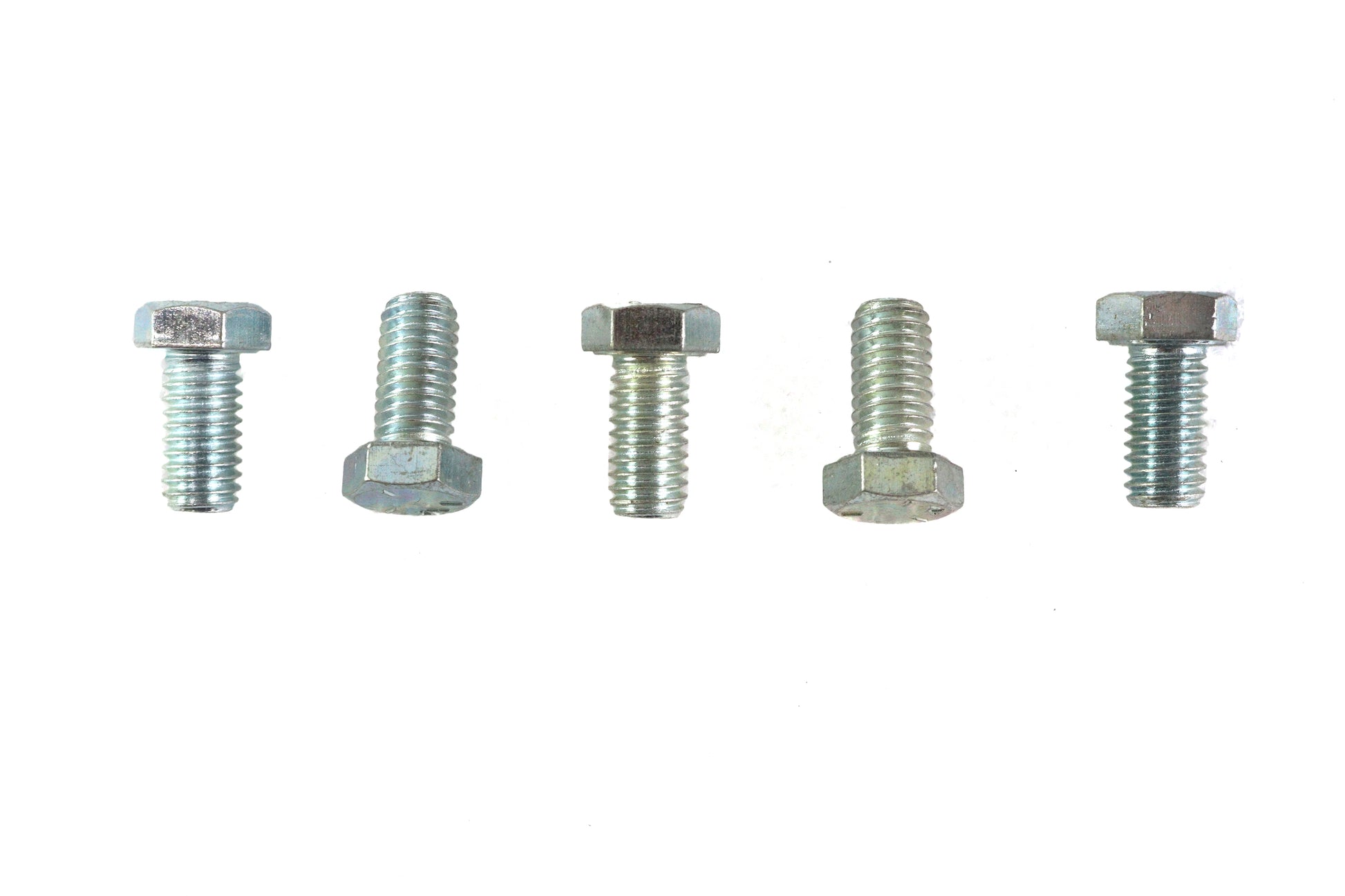V-Twin Hex Cap Bolts Zinc 3/8 inch x 3/4 inch — Pack of 5