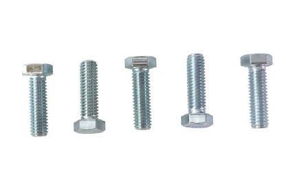 V-Twin Hex Cap Bolts Zinc 3/8 inch x 1-1/4 inch - Pack of 5