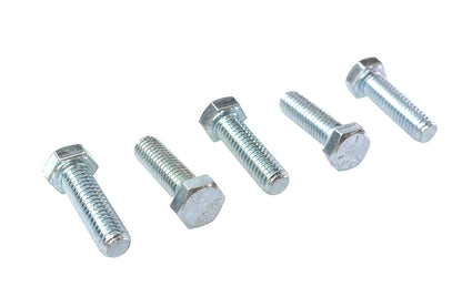 V-Twin Hex Cap Bolts Zinc 3/8 inch x 1-1/4 inch - Pack of 5
