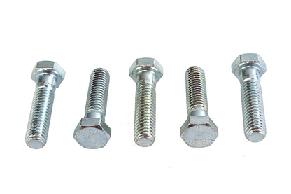 V-Twin Hex Cap Bolts Zinc 3/8 inch-16 x 1-1/2 inch (Pack of 5)