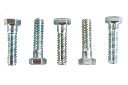 V-Twin Hex Cap Bolts Zinc 3/8 inch-16 x 1-1/2 inch (Pack of 5)