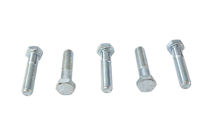 V-Twin Hex Cap Bolts Zinc 3/8 inch x 1-3/4 inch (Pack of 5)