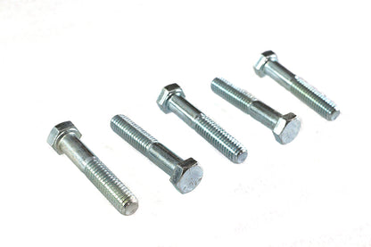 V-Twin Hex Cap Bolts Zinc 3/8 inch x 2 inch Pack of 5