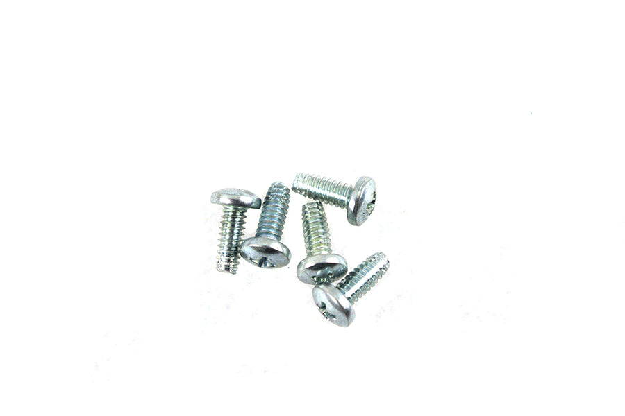 V-Twin 10-24 x 1/2 Inch Self Tapping Phillips Screw Zinc Pack of 5