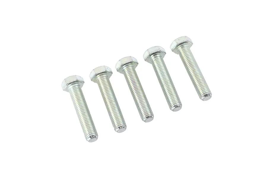 V-Twin Hex Head Screw Full Thread Part 92865A113 - Pack of 5 for Harley Davidson XL (1977-1978) by V-Twin