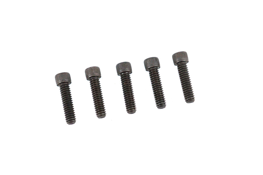 V-Twin Allen Cap Screw Black - Pack of 5 for Harley Davidson XL 1977-1978