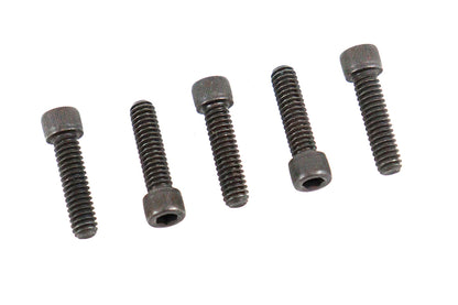 V-Twin Allen Cap Screw Black - Pack of 5 for Harley Davidson XL 1977-1978