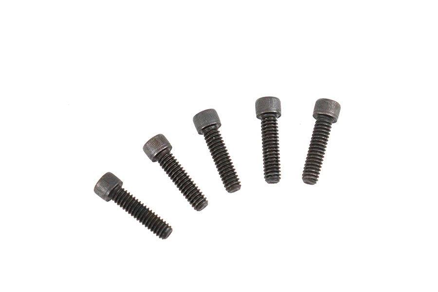 V-Twin Allen Cap Screw Black - Pack of 5 for Harley Davidson XL 1977-1978