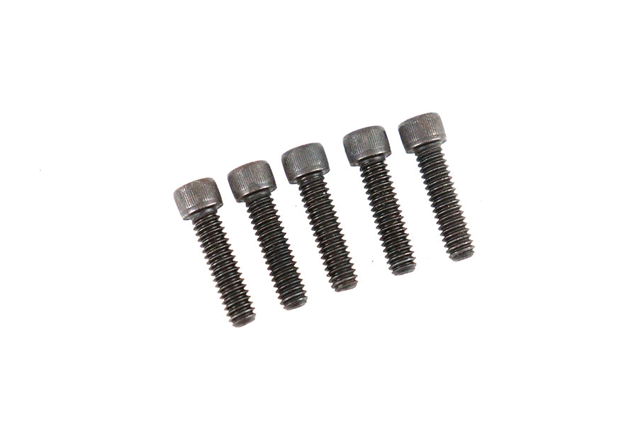 V-Twin Allen Cap Screw Black - Pack of 5 for Harley Davidson XL 1977-1978