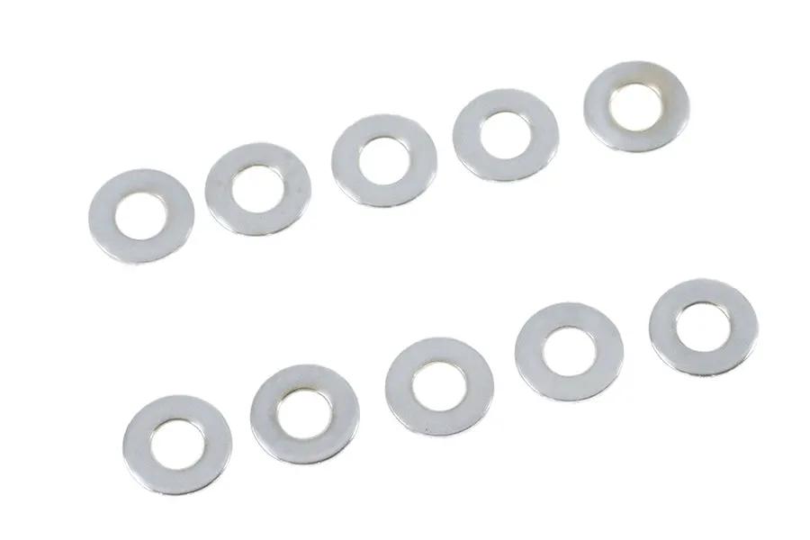 Gardner-Westcott Chrome Flat Washers 5/16 inch x 5/8 inch - Pack of 10 by Gardner-Westcott