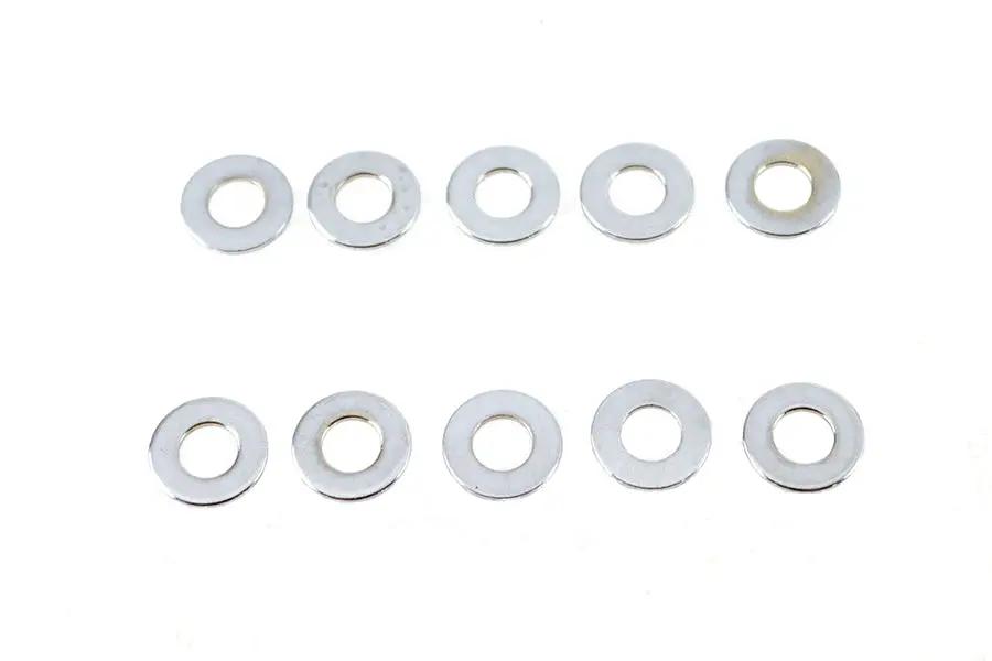 Gardner-Westcott Chrome Flat Washers 5/16 inch x 5/8 inch - Pack of 10 by Gardner-Westcott