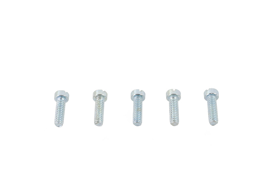 V-Twin Fillister Head Screws 10-24 x 5/8 inch Zinc, Pack of 5