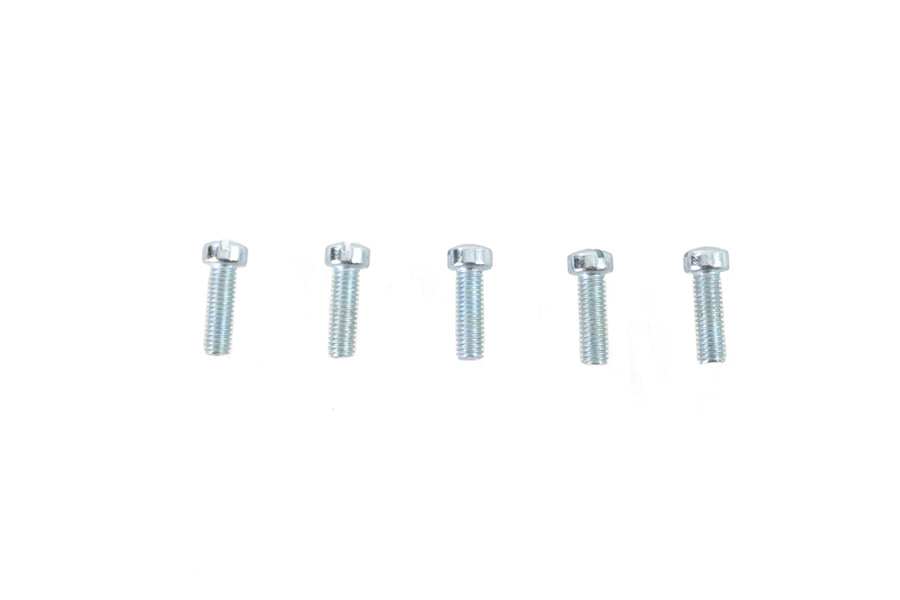 V-Twin Fillister Head Screws 10-32 x 5/8 inch Zinc – Pack of 5