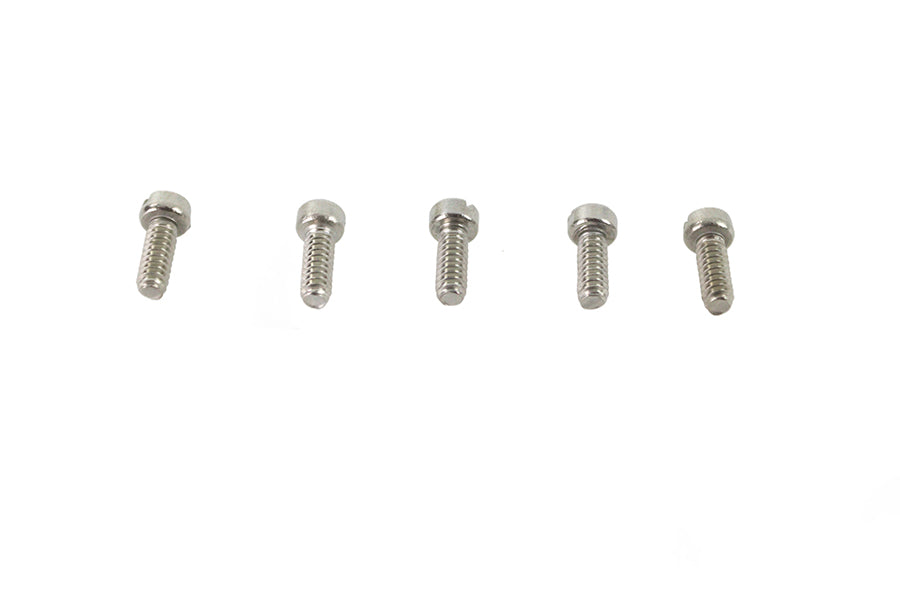 V-Twin Fillister Head Screws 6-32 x 3/8 inch Zinc - Pack of 5