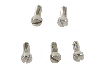 V-Twin Fillister Head Screws 6-32 x 3/8 inch Zinc - Pack of 5
