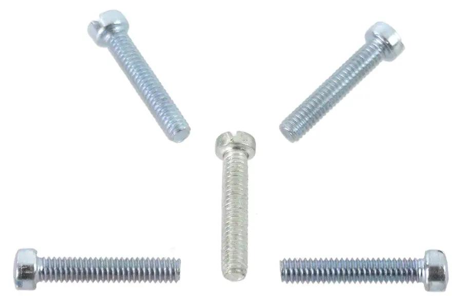 V-Twin Fillister Head Screws 8-32 x 7/8 inch Zinc, Pack of 5 by V-Twin