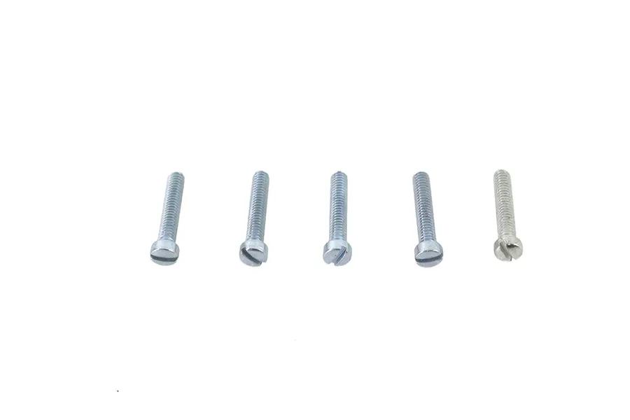 V-Twin Fillister Head Screws 8-32 x 7/8 inch Zinc, Pack of 5 by V-Twin