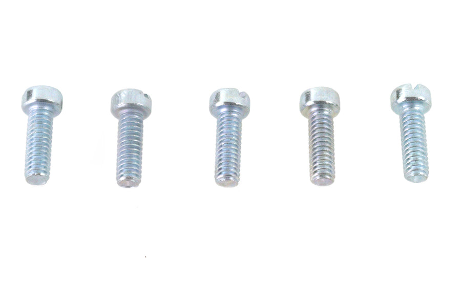 V-Twin Fillister Head Screws 8-32 x 1/2 inch Zinc - Pack of 5