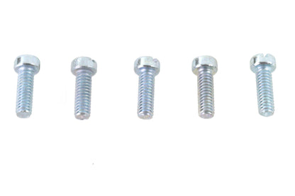 V-Twin Fillister Head Screws 8-32 x 1/2 inch Zinc - Pack of 5
