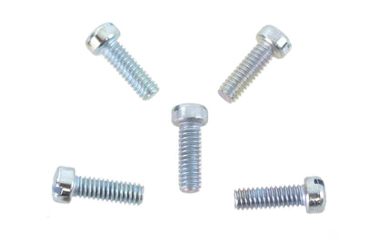 V-Twin Fillister Head Screws 8-32 x 1/2 inch Zinc - Pack of 5