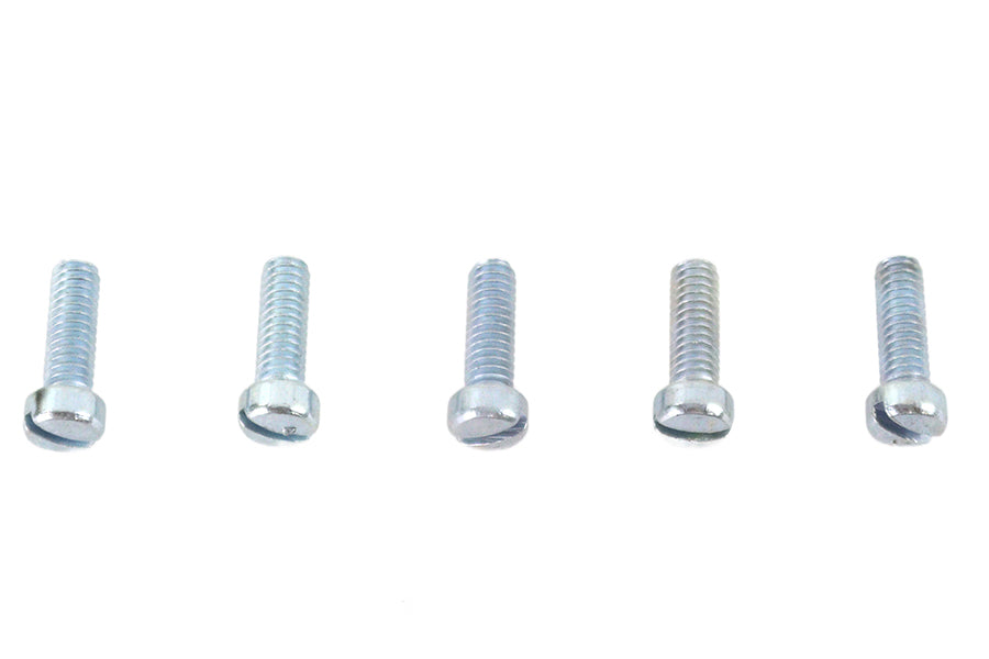 V-Twin Fillister Head Screws 8-32 x 1/2 inch Zinc - Pack of 5