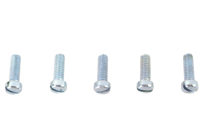 V-Twin Fillister Head Screws 8-32 x 1/2 inch Zinc - Pack of 5