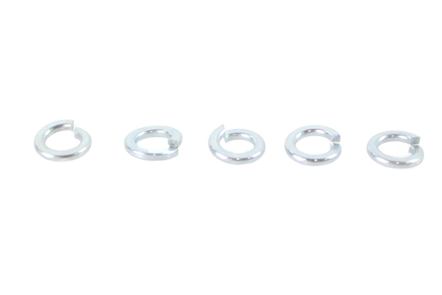V-Twin #8 Zinc Lock Washer - Pack of 5
