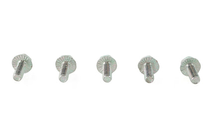V-Twin Zinc Hex Flange Screws 1/4 inch-20 x 3/4 inch (Pack of 5)