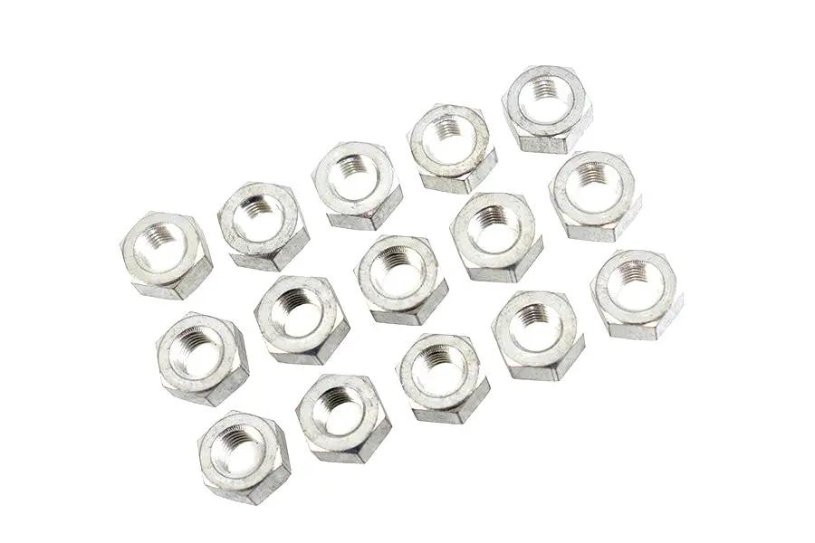 Colony 5/16 inch-24 Motor Case Stud Nut Set in Cadmium for Harley Davidson EL Models by Colony