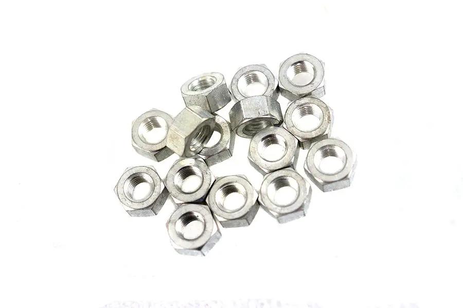 Colony 5/16 inch-24 Motor Case Stud Nut Set in Cadmium for Harley Davidson EL Models by Colony