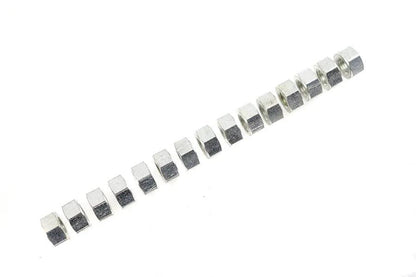 Colony 5/16 inch-24 Motor Case Stud Nut Set in Cadmium for Harley Davidson EL Models by Colony