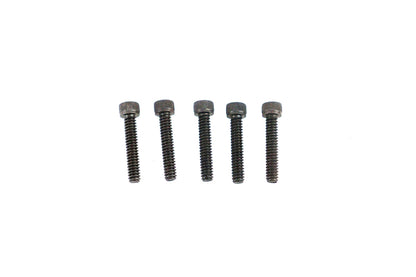 V-Twin Allen Cap Screw Black 10-24 x 1 Inch (Pack of 5)