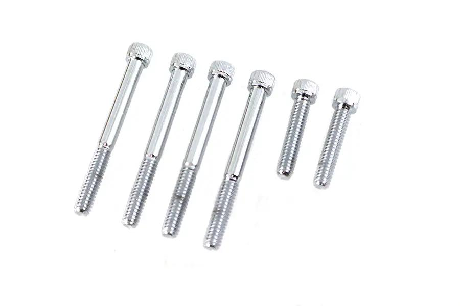V-Twin Oil Pump Mount Set Allen Chrome for Harley Davidson XL 1977-1986 by V-Twin