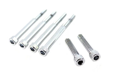 V-Twin Oil Pump Mount Set Allen Chrome for Harley Davidson XL 1977-1986 by V-Twin