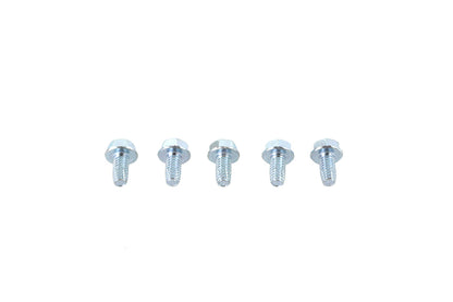 V-Twin Hex Flange Screws 5/16 inch-18 x 5/8 inch Zinc Pack of 5