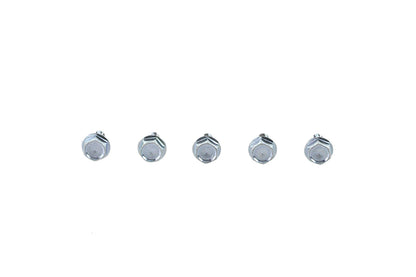 V-Twin Hex Flange Screws 5/16 inch-18 x 5/8 inch Zinc Pack of 5
