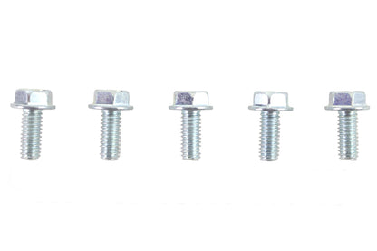 V-Twin Zinc Hex Flange Screws 5/16 inch-18 x 5/8 inch (Pack of 5)